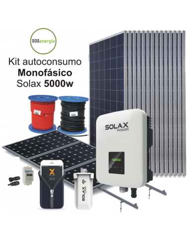 SOSenergía - Kit 5000w Solax