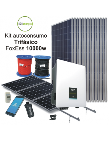 SOSenergía - Kit Trifásico 10000w FoxEss