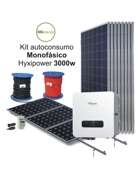 SOSenergia - Kit HYXiPOWER 3000w