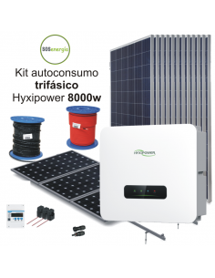 SOSenergia - Kit HYXiPOWER 8000w trifásico