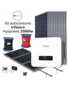 SOSenergia - Kit HYXiPOWER 25000w trifásico