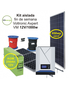SOSenergia - Kit Aislada 1000w - FD1