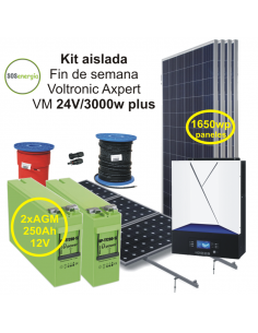 SOSenergia - Kit Aislada 3000w - VM no ampliable