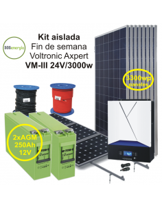 SOSenergia - Kit Aislada 3000w - FD2