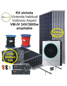 SOSenergia - Kit Aislada 3600w - VHA
