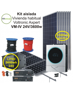 SOSenergia - Kit Aislada 3600w - VHA