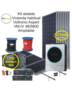 SOSenergia - Kit Aislada 5600w - VH-Ampliable