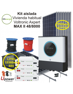 SOSenergia - Kit Aislada 8000w - VH - U-POWER