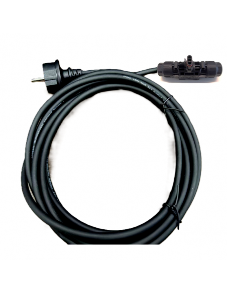 Cable 1,5mm² y 5m. longitud conexión microinversor HYXiPOWER