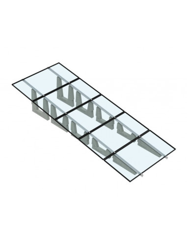 Estructura hormigón inclinada Vela horizontal 10º E
