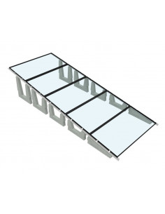 Estructura hormigón inclinada Vela horizontal 10º D 2