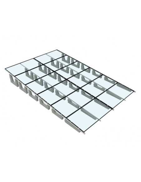 Estructura hormigón inclinada Vela horizontal 5º E