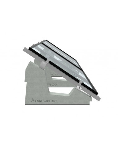 Estructura hormigón inclinada horizontal 34º T2