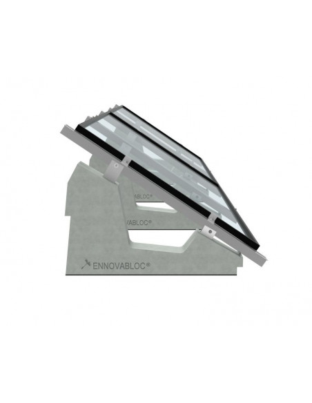 Estructura hormigón inclinada horizontal 34º T2