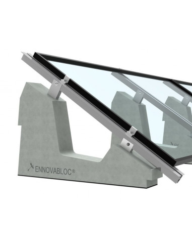 Estructura hormigón inclinada horizontal 34º T2
