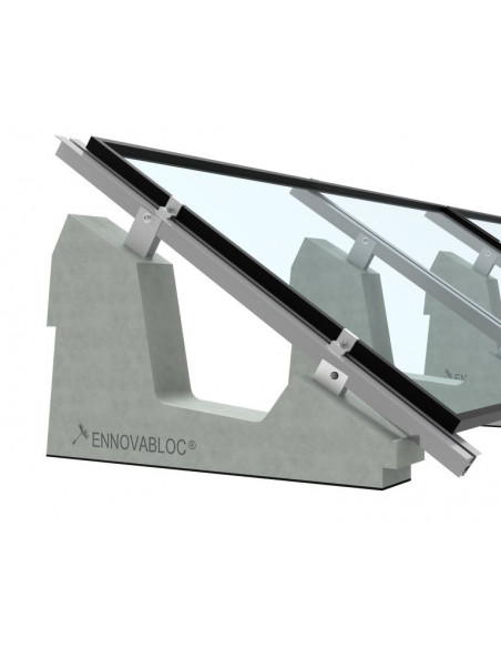 Estructura hormigón inclinada horizontal 34º T2