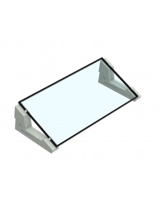 Estructura hormigón inclinada horizontal 25º