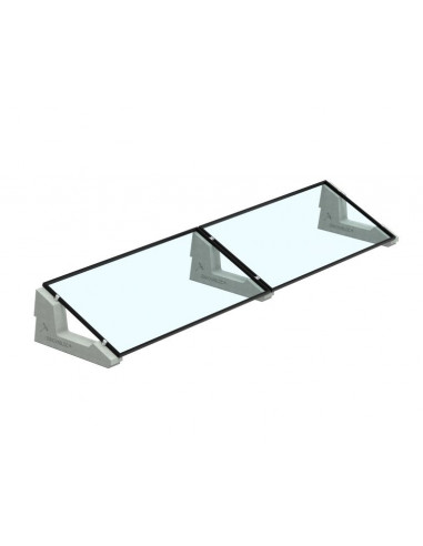 Estructura hormigón inclinada horizontal 25º