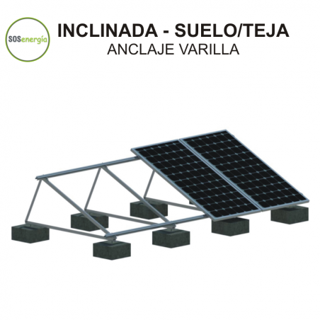 SOSenergía - Inclinada - teja/suelo/plana