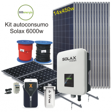 SOSenergía - Kit 5000w Solax